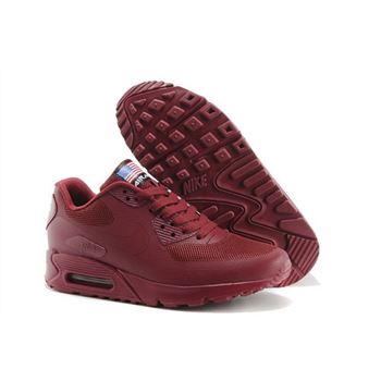 Nike Air Max 90 Hyp Qs Women All Winered Sports Shoes Factory Store